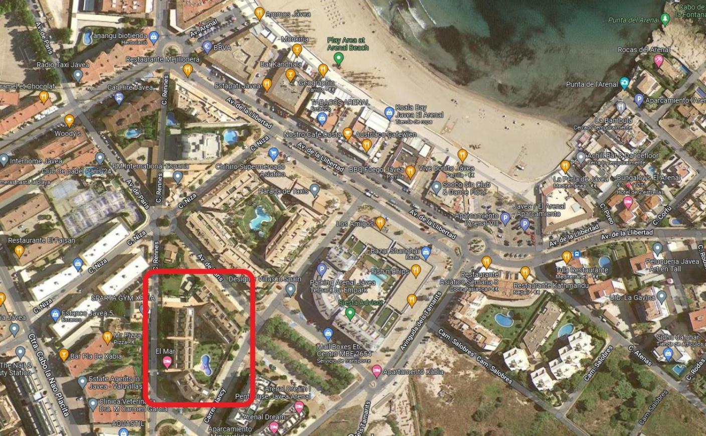 Brisas Del Arenal Lägenhet Jávea Exteriör bild